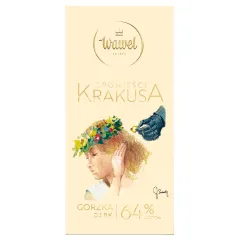 Czekolada Premium Gorzka 64% Wanda 90g