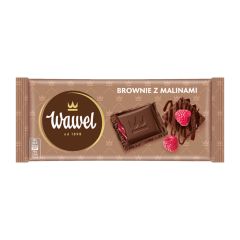 Brownie z malinami czekolada 100g