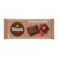 Brownie z malinami czekolada 100g