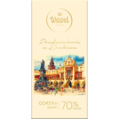 Czekolada Premium Gorzka 70% Sukiennice Kraków 90g