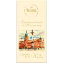 Czekolada Premium Gorzka 70% Warszawa 90g