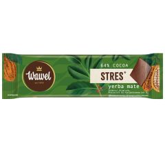 MINIczekolada Stres Gorzka 64% z yerba mate i witaminami 20g