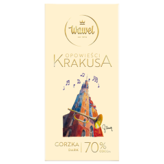Czekolada Premium Gorzka 70% Złota Trąbka 90g