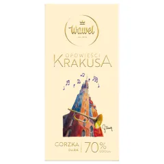 Czekolada Premium Gorzka 70% Złota Trąbka 90g