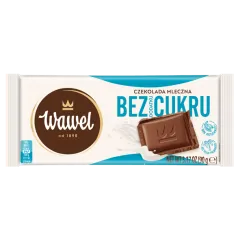 Czekolada Mleczna bez dodatku cukru 90g