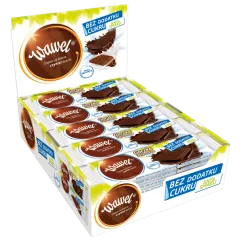 Karton Czekolad Gorzkich bez dodatku cukru 30g (40szt)