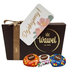 Kuferek z bilecikiem Dziękuję na Dzień Nauczyciela 900g