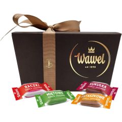 Kuferek brązowy z Karmelkami 400g