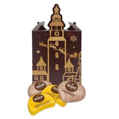 Pudełko Zamek z pralinami Advocat i Tiramisu 800g