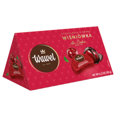 Bombonierka Czekoladki o smaku Wiśniówki 185g