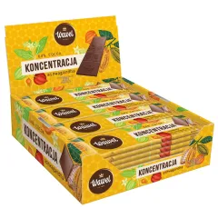 Karton MINIczekolada Koncentracja Gorzka 64% cocoa z ashwagandhą 20g (32 szt)