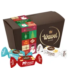 Świąteczny kartonik z Michałkami 400g