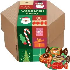 Świąteczny zestaw cukierków i czekoladek Premium 2,4kg