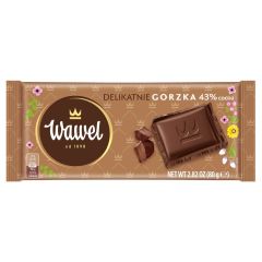 Czekolada Delikatnie gorzka 43% 80g Oferta Wiosenna