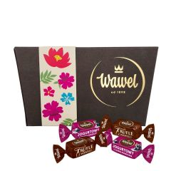 Kartonik z Truflami i Cukierkami Jogurtowymi obwoluta Kochanej Mamie 200g