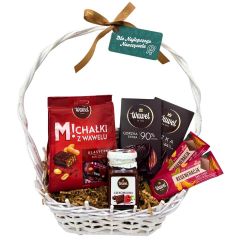 Elegancki kosz na Dzień Nauczyciela