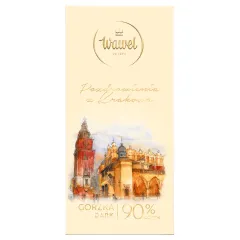 Czekolada Premium Gorzka 90% Ratusz Kraków 90g