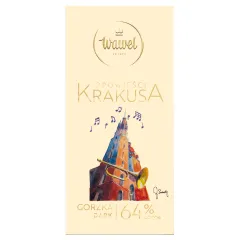 Czekolada Premium Gorzka 64% Złota Trąbka 90g