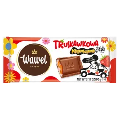 Czekolada Krówkowa Truskawkowa 90g
