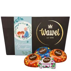 Kuferek z czekoladkami MKT na Dzień Dziadka 900g