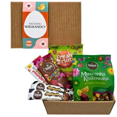 Zestaw słodyczy na Wielkanoc