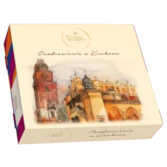 Bombonierka MKT z nakładką Kraków Ratusz 158g