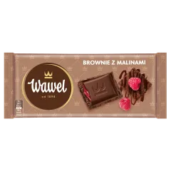 Brownie z malinami czekolada 90g