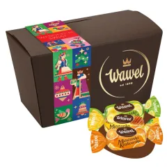 Świąteczny kartonik z Mieszanką Krakowską 600g