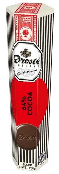 Pastylki czekoladowe gorzka 64% cocoa Droste 90g
